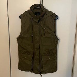 Army green vest